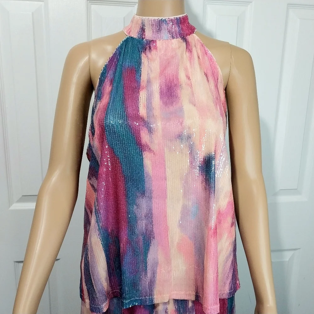 Cable &‎ Gauge Sequined Skirt Set, NWT, Size XL